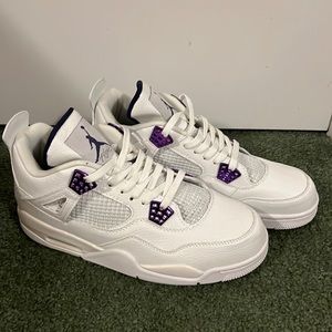 Jordan 4 Retro Metallic Purple Size 11